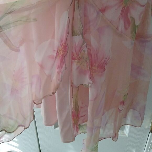 R & M Richards vintage 2 pc dress and sheer overlay cardigan  Sz 20WP petite - Picture 4 of 9